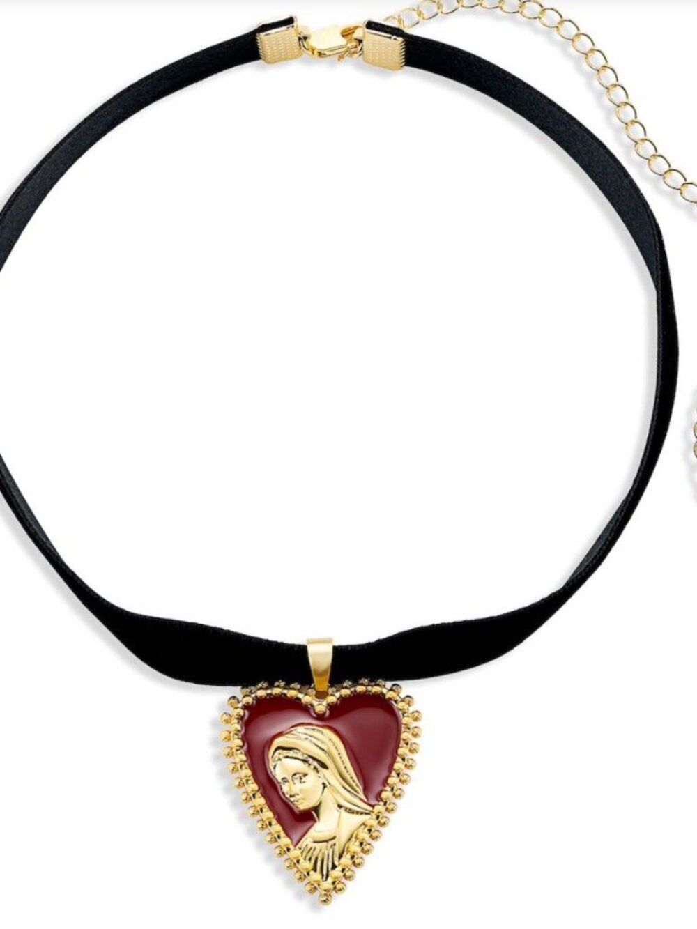 The M Jewelers x Mirror Palais Limited Edition Heart Choker - Picture 2 of 3
